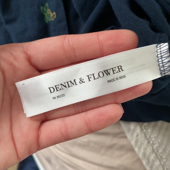 Denim & Flower men’s tshirt - Picture 4 of 6